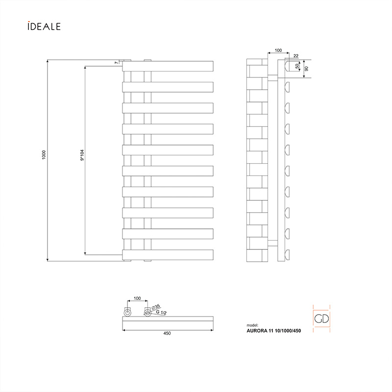 продаём Ideale Aurora 11 10/1000/450, черный в Украине - фото 4