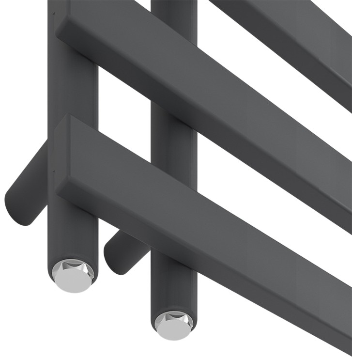 Полотенцесушитель Ideale Aurora 11 10/1000/450, антрацит цена 12079 грн - фотография 2