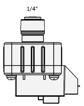 в продаже Клапан низкого давления Raifil 1828-A / LP-03-GR-EZ 1/4" - фото 3