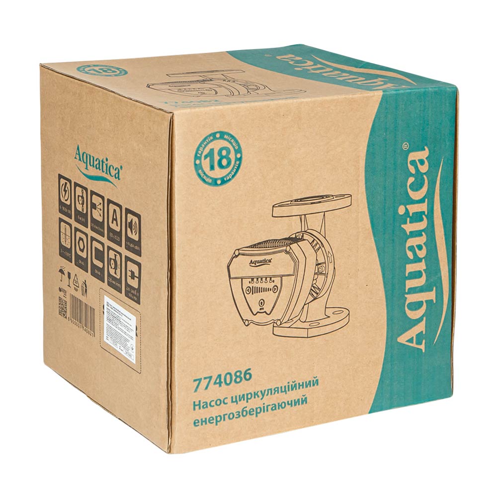 огляд товару Циркуляційний насос Aquatica GPA40-8F/220 IV (774084) - фотографія 12