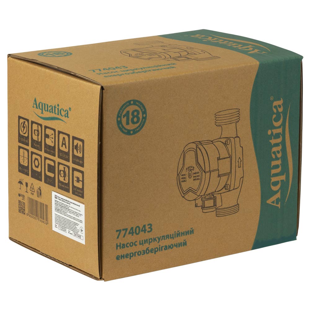 продукт Aquatica GPA25-6/180 III (774053) - фото 14