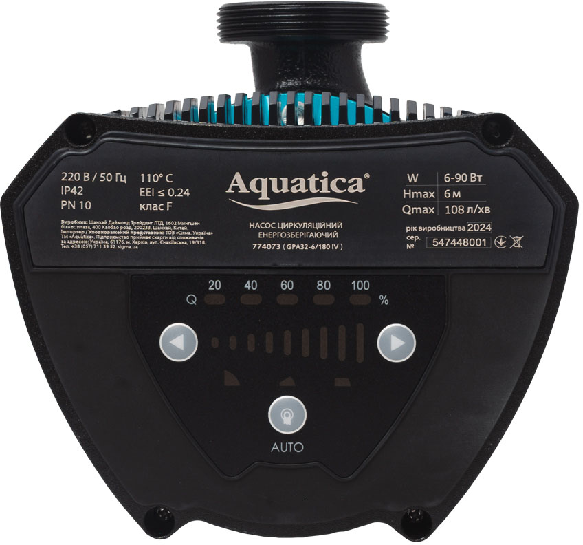 товарна одиниця Aquatica GPA25-8/180 IV (774075) - фото 15