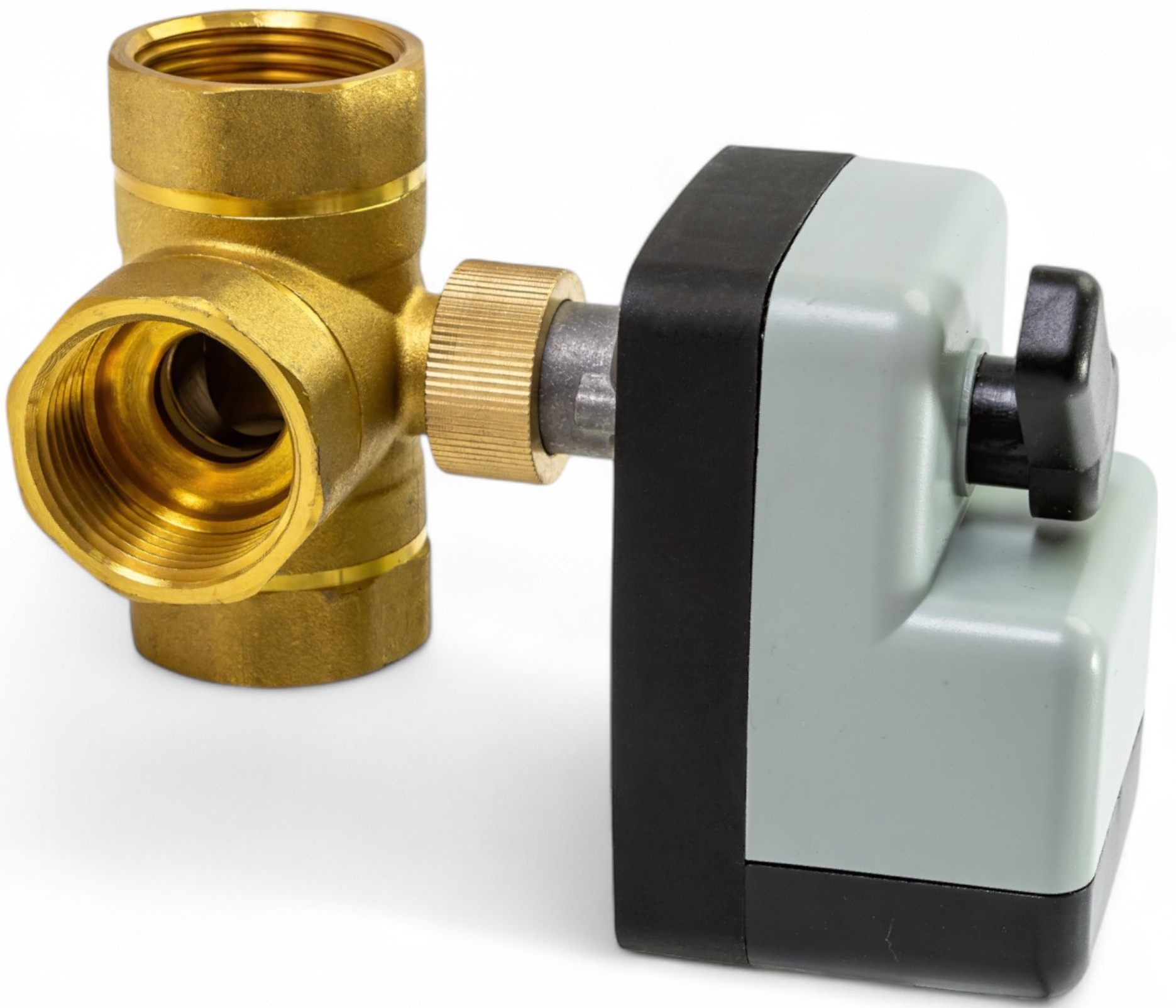 3-ходовий зонний клапан з самозворотним електроприводом Tervix Pro Line Zerg 1/2" DN15 (206112) ціна 4045 грн - фотографія 2