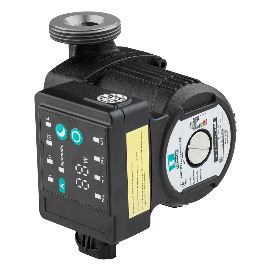 Циркуляционный насос Pumpman Star 25/60/130 цена 3735 грн - фотография 2