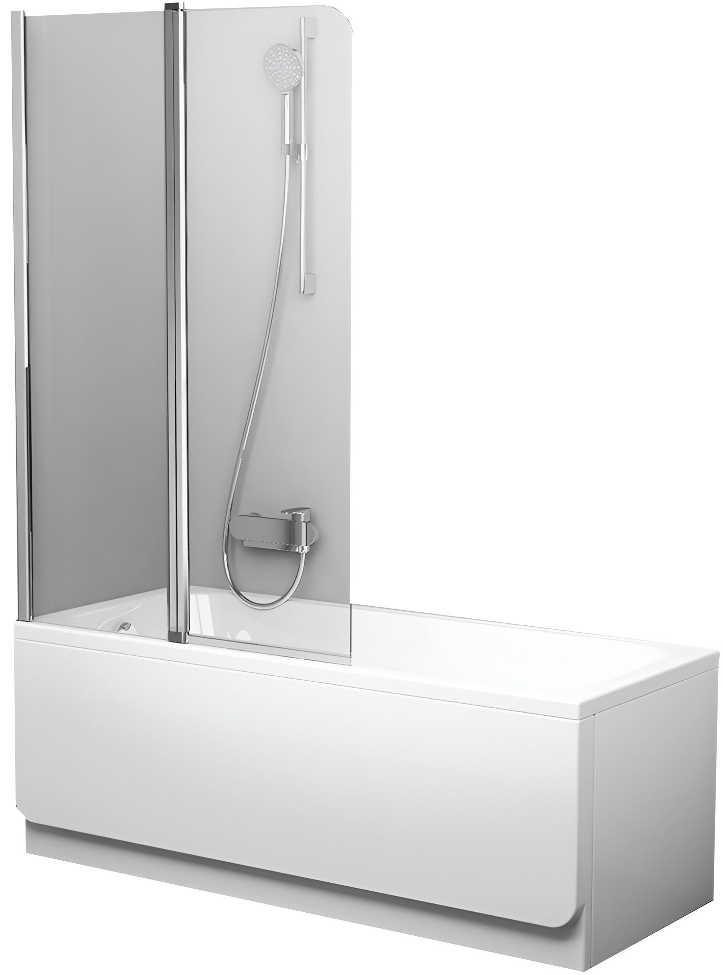 Шторка для ванны Ravak CVS2-100 L Transparent (7QLA0C00Z1)