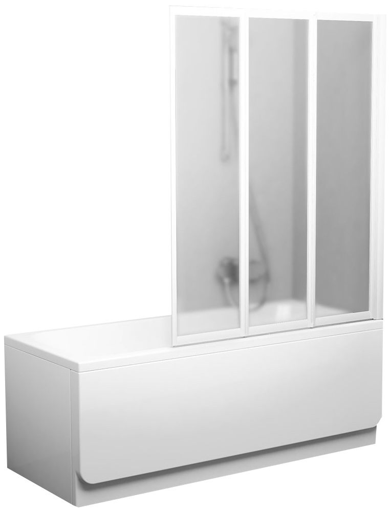 Шторка для ванны Ravak VS3 130 Grape (795V0100ZG)