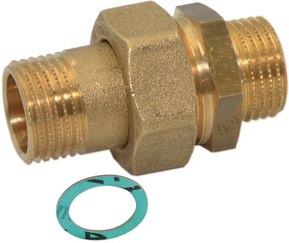 Характеристики сборка (прокладка) латунная прямая Comisa Ø3/4″ ЗЗ (7711110)