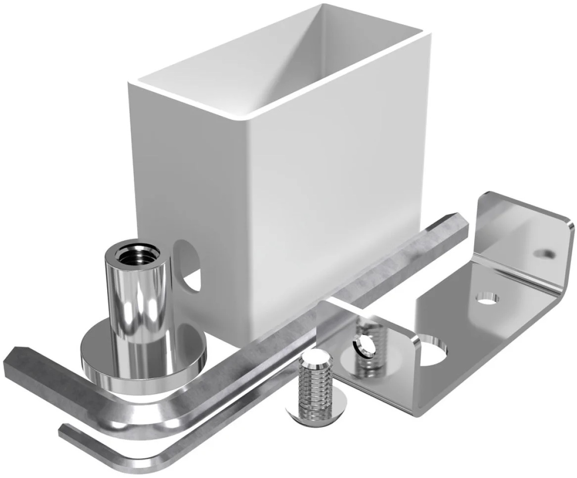 Комплект скрытого подключения Deffi Арт дизайн белый (A.SPAD.36.40.25.W) цена 610 грн - фотография 2