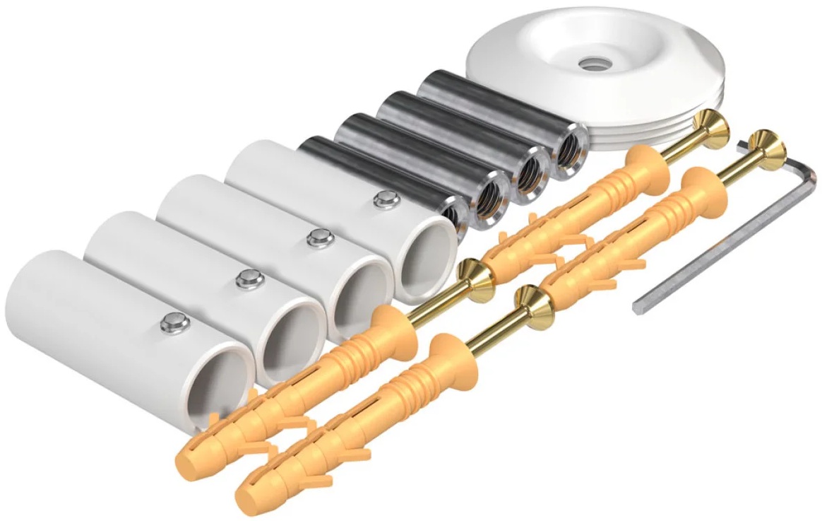 в продаже Комплект скрытого подключения Deffi Арт дизайн белый (A.SPAD.36.40.25.W) - фото 3