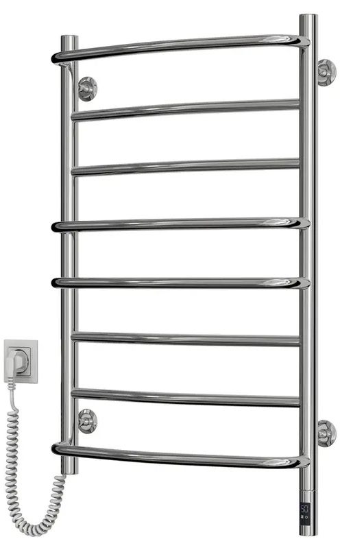 Полотенцесушитель Santan Лестница Омега 530x800 нерж., Sensor, левосторонний цена 7488 грн - фотография 2