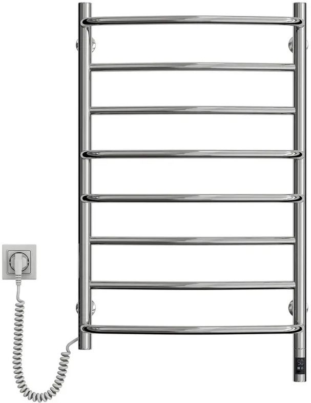 Полотенцесушитель Santan Лестница Омега 530x800 нерж., Sensor, левосторонний