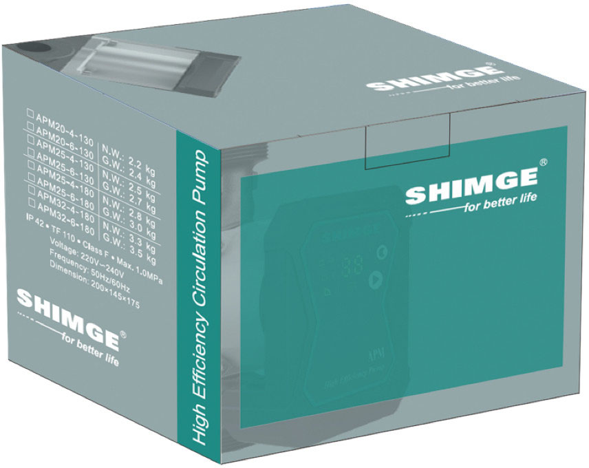 Циркуляційний насос Shimge APM 25-8-180 відгуки - зображення 5