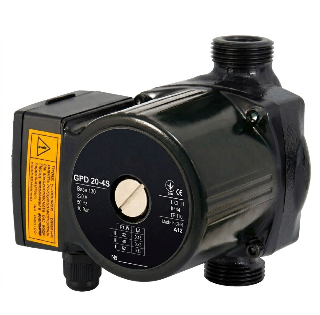 Циркуляционный насос Насосы+Оборудование GPD20-6S-130 (4823121302589)