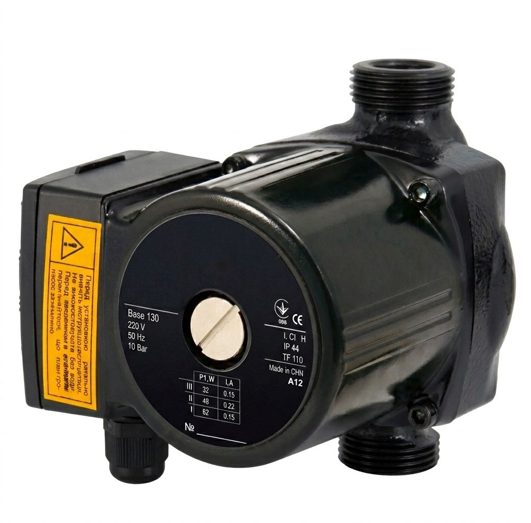 Чавунний циркуляційний насос Насоси+Обладнання GPD25-6S-130 (4823121302619)