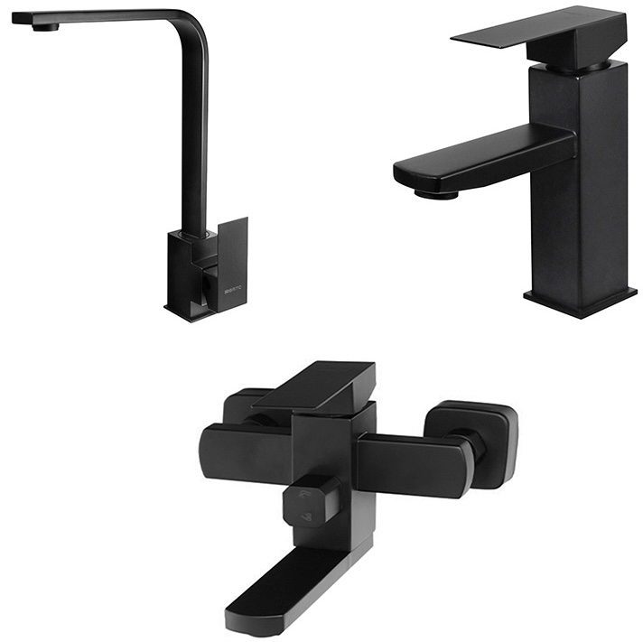 Набор смесителей Britc VSB short, черный