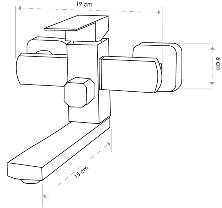Britc VSB-3 черный Габаритные размеры