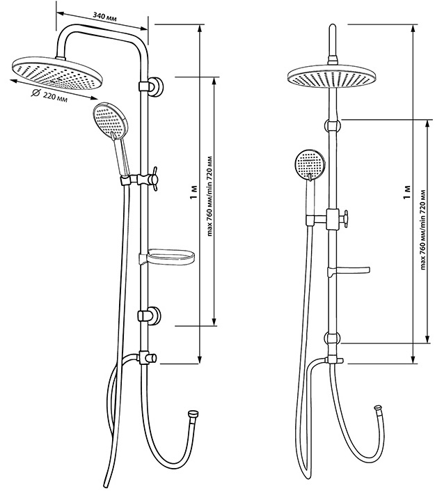 Britc 800713 Габаритные размеры