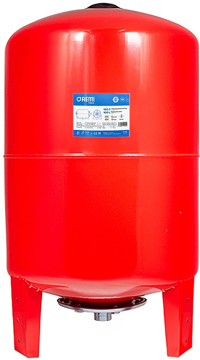 Инструкция расширительный бак Remi 100 л, круглый