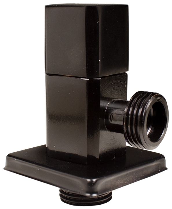 Remi DB 1/2”x1/2” угловой приборный сантехнический черный