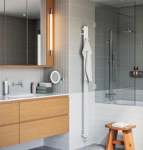 Рушникосушка Terma Rolo Hanger 1200x95 (WGROW120009KJ16SX) ціна 7228 грн - фотографія 2