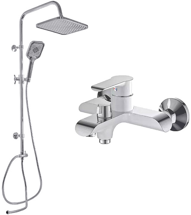 Душевой комплект Britc XY-1225 + Janedo JD-E117-3