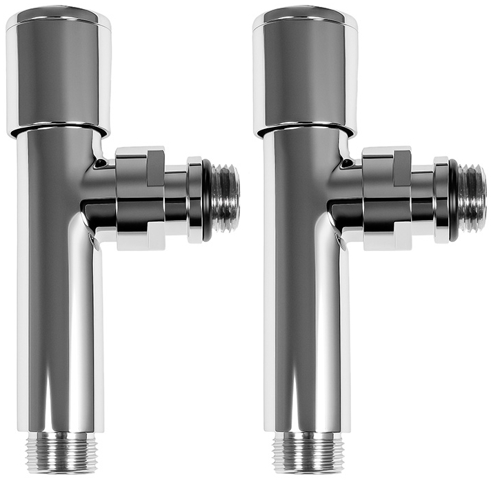 в продажу Комплект дизайн кранів Ideale Dante 1/2”x1/2” хром - фото 3