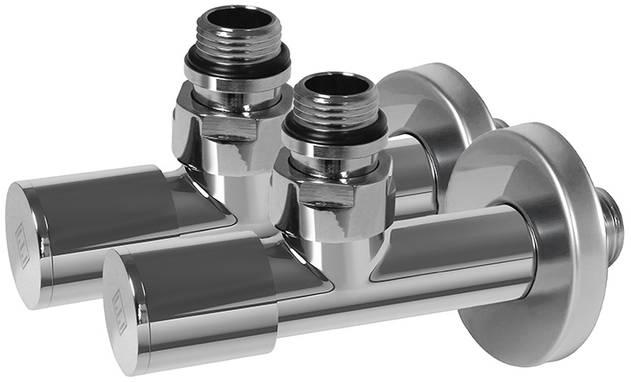 Комплект дизайн кранів Ideale Dante 1/2”x1/2” хром