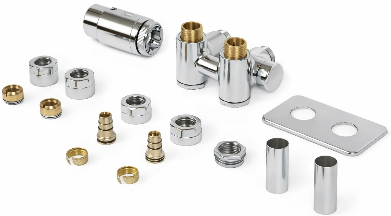 Terma Integra Duo All in One, лівий хром (TGETIDUOLKCRO)