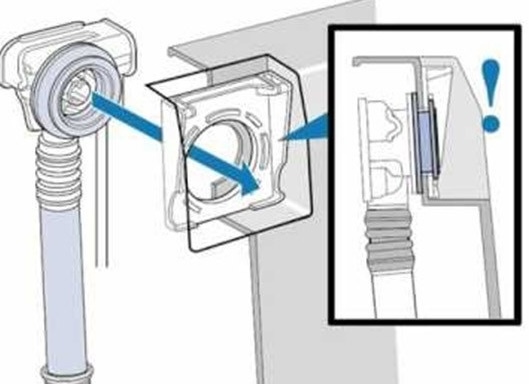 Комплект подключения воды к сливу-переливу Villeroy&Boch Squaro Edge 12 (UPCON0123) отзывы - изображения 5
