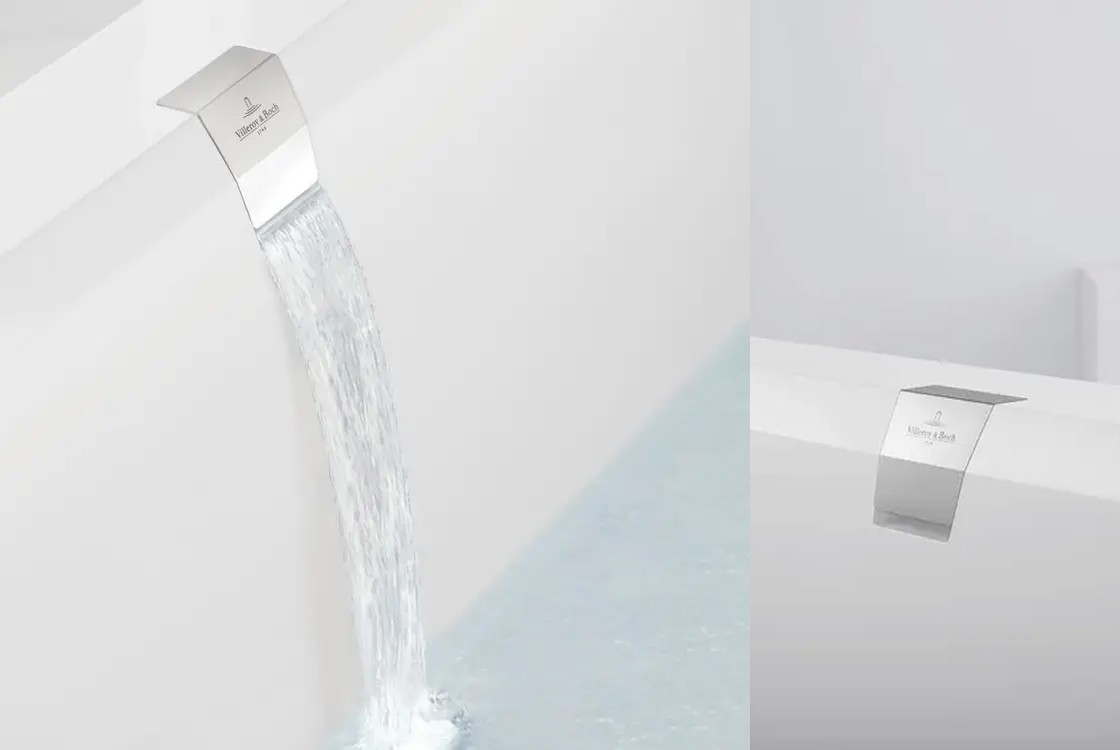 Комплект подключения воды к сливу-переливу Villeroy&Boch Squaro Edge 12 (UPCON0123) цена 20990 грн - фотография 2