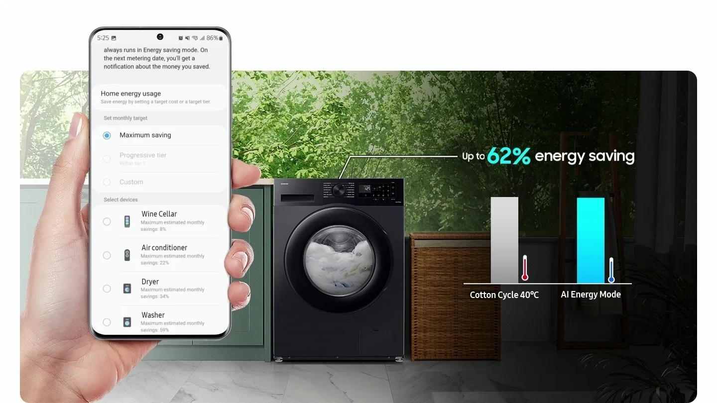 Пральна машина Samsung WW11DG5B2FABLE огляд - фото 11