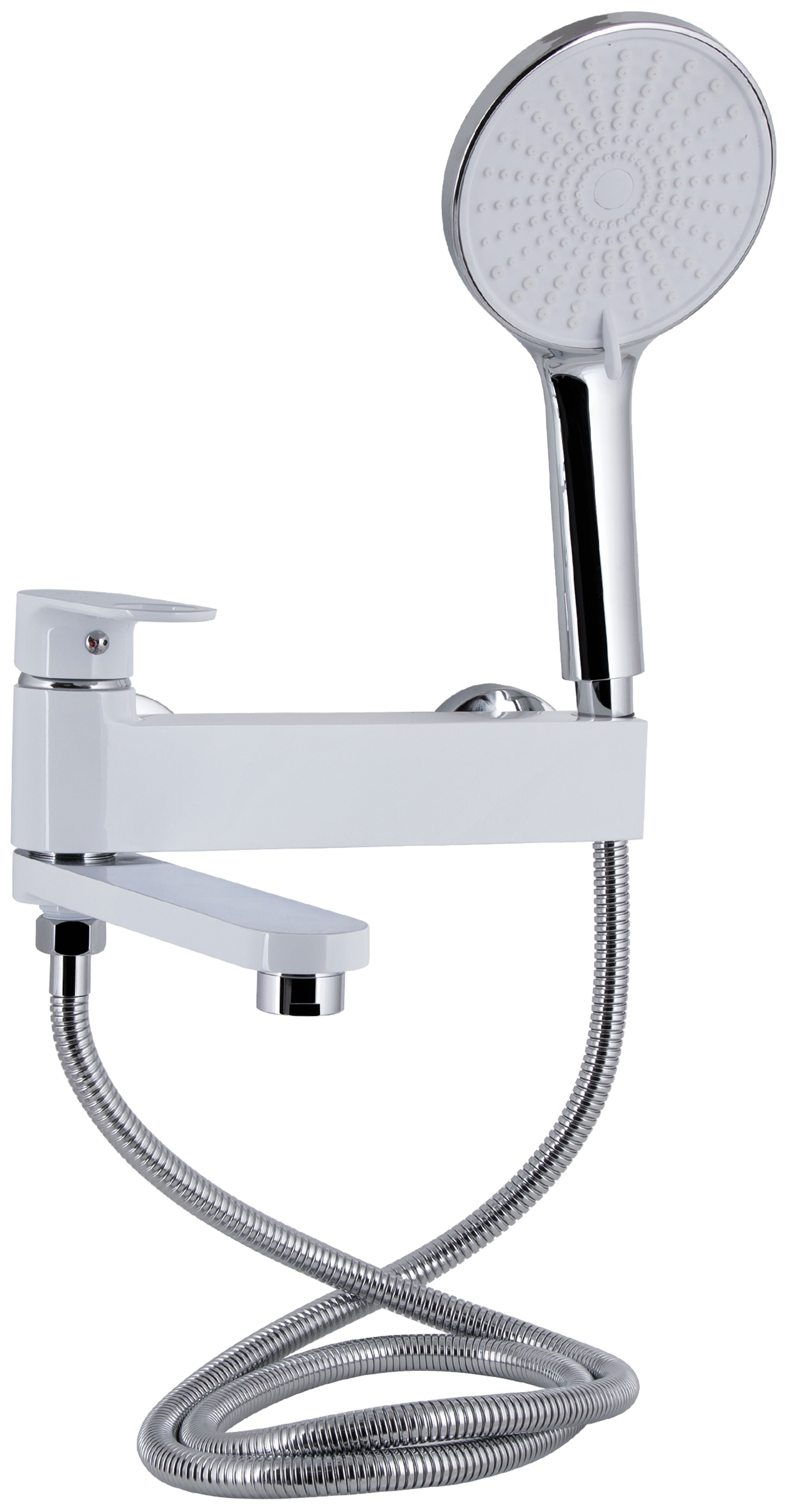 Смеситель для ванны Q-Tap Jay Chrome/White (QTJAY260CRW45554)