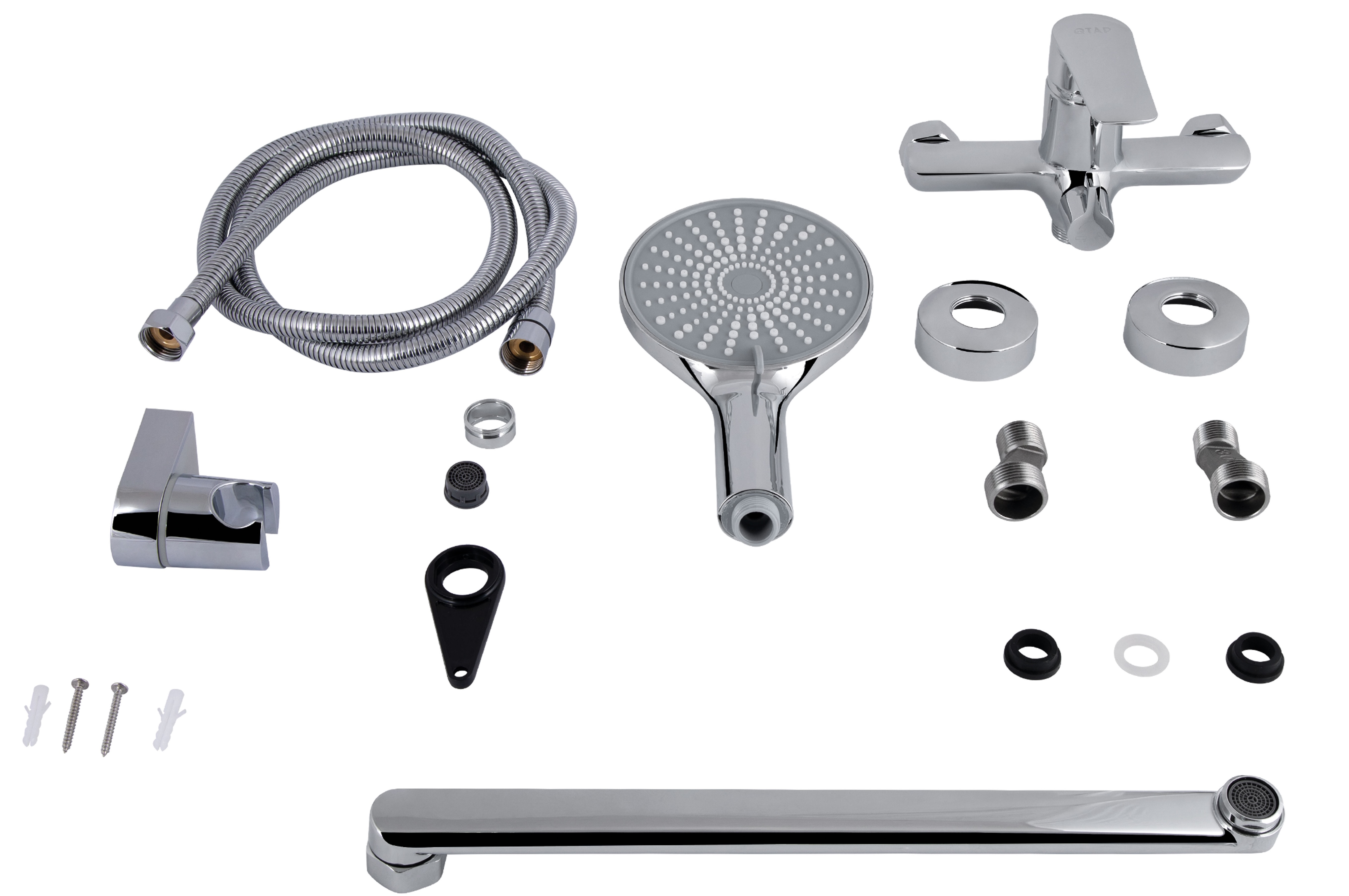 Змішувач для ванни Q-Tap Leo New Chrome (QTLEO2601CRM45562) інструкція - зображення 6