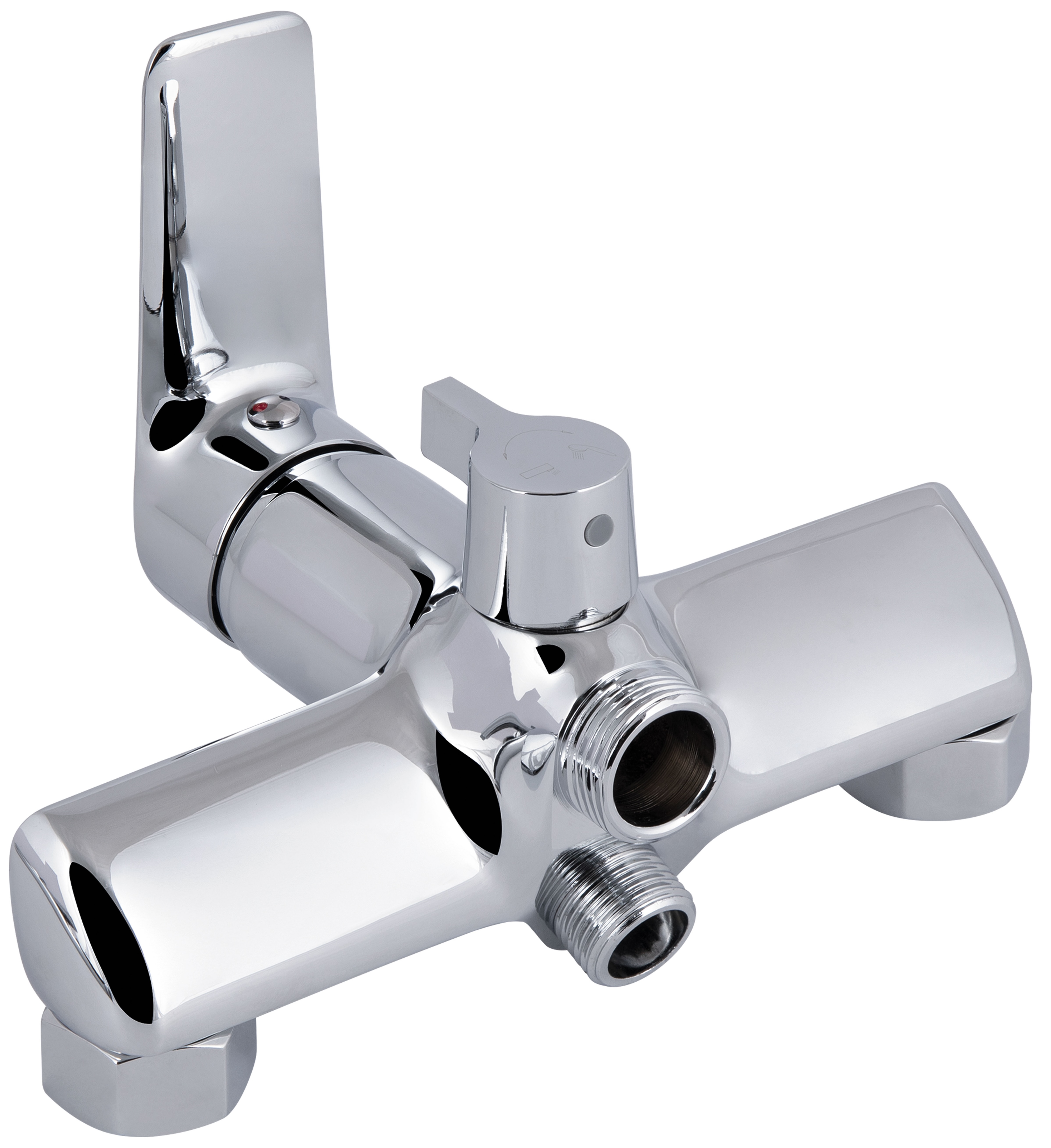 Змішувач для ванни Q-Tap Leo New Chrome (QTLEO2601CRM45562) ціна 2681 грн - фотографія 2