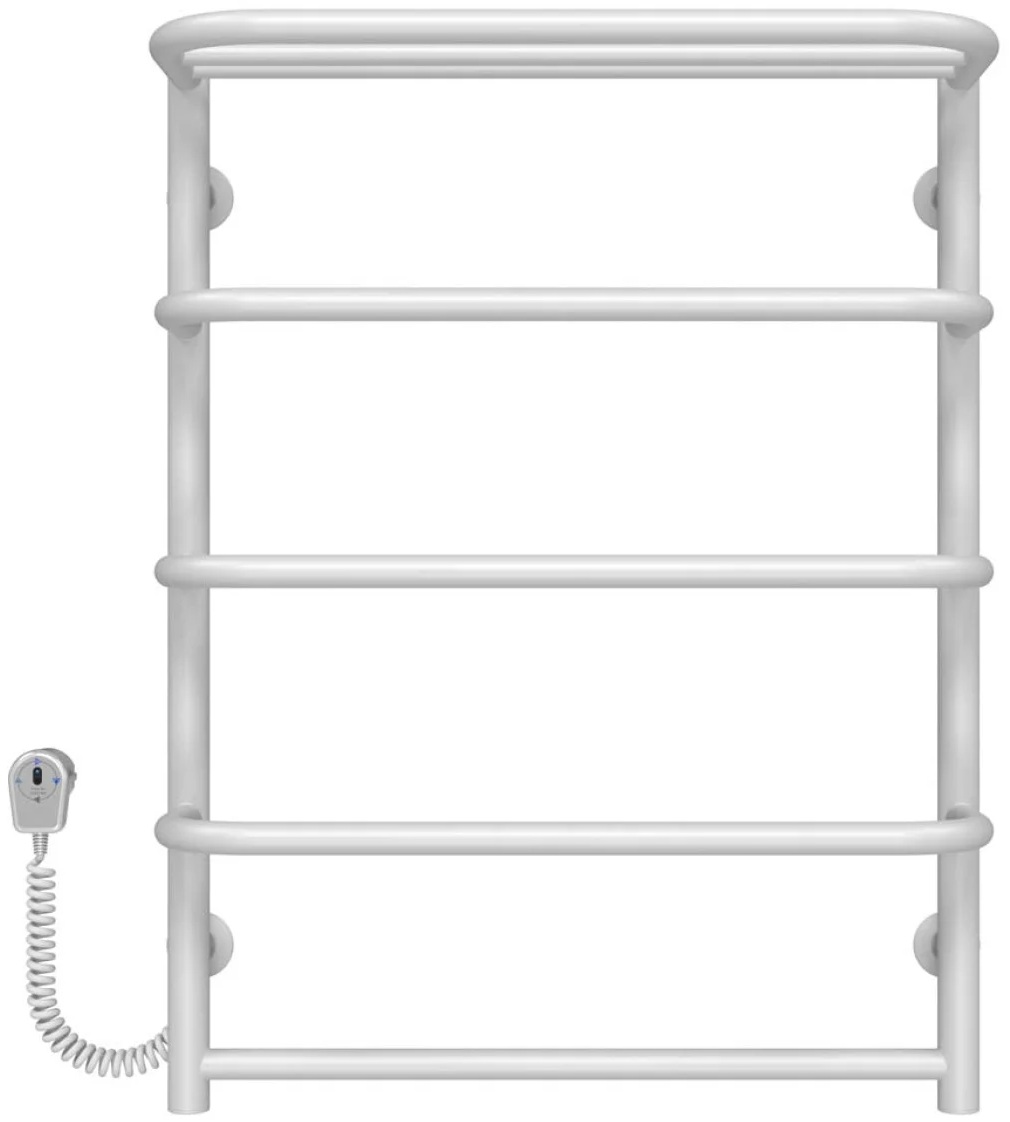 Рушникосушка Deffi Стандарт з полицею П5 500x700, біла, EF16, ліве підключення (D.SP.70.50.5.E.W.R.5) ціна 4710 грн - фотографія 2