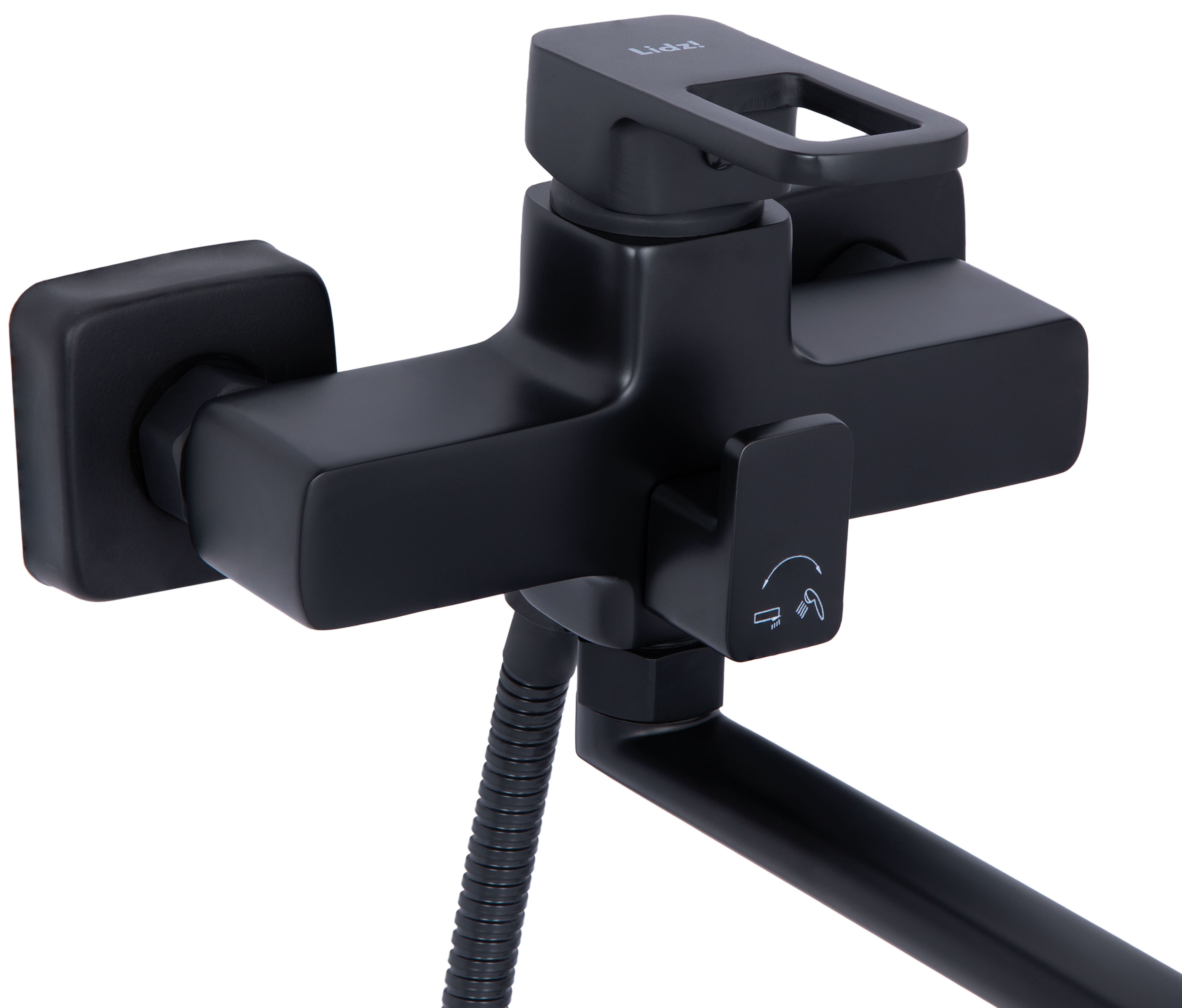 Змішувач для ванни Lidz Wawel 005 Black (LDWAW005BLA45394) ціна 2192 грн - фотографія 2