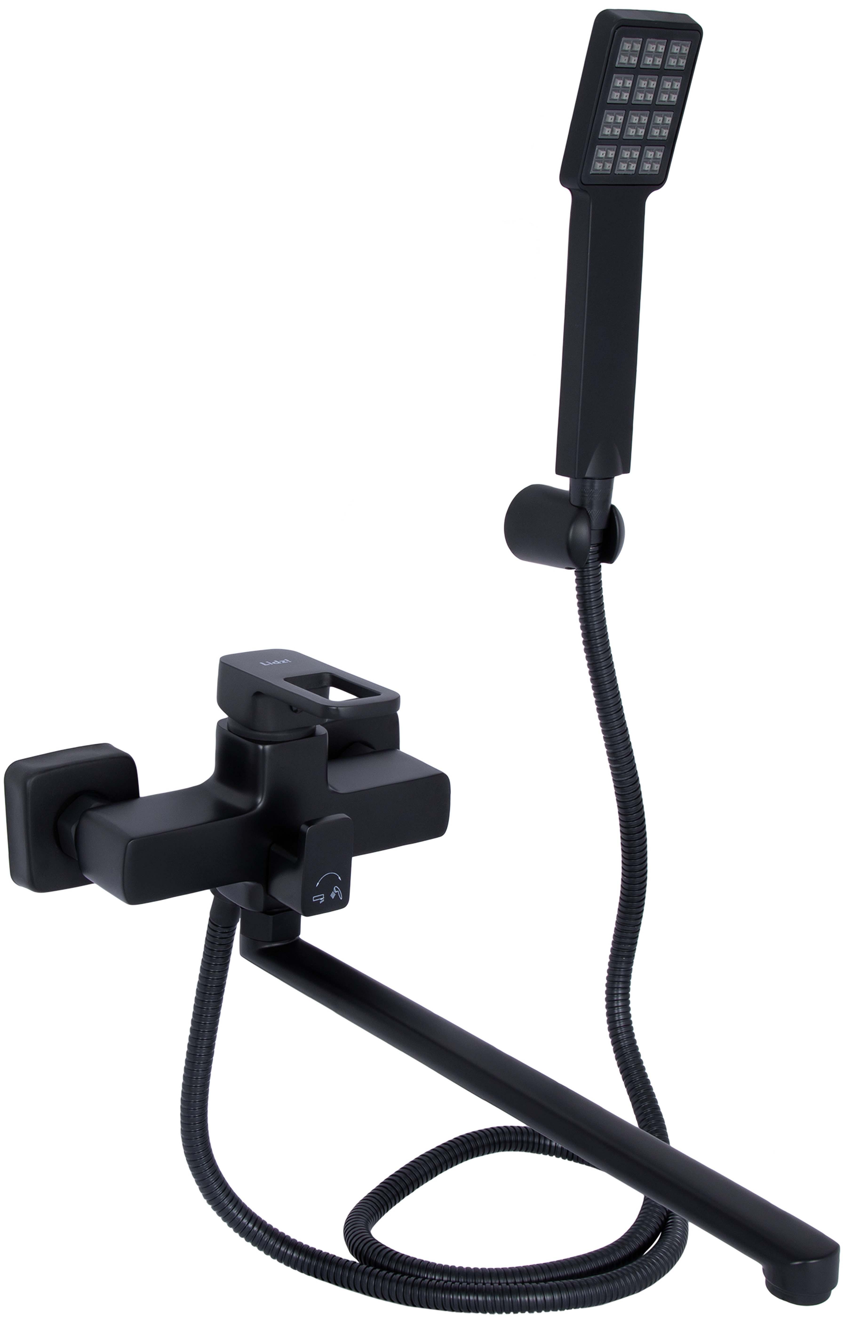 Змішувач для ванни Lidz Wawel 005 Black (LDWAW005BLA45394)