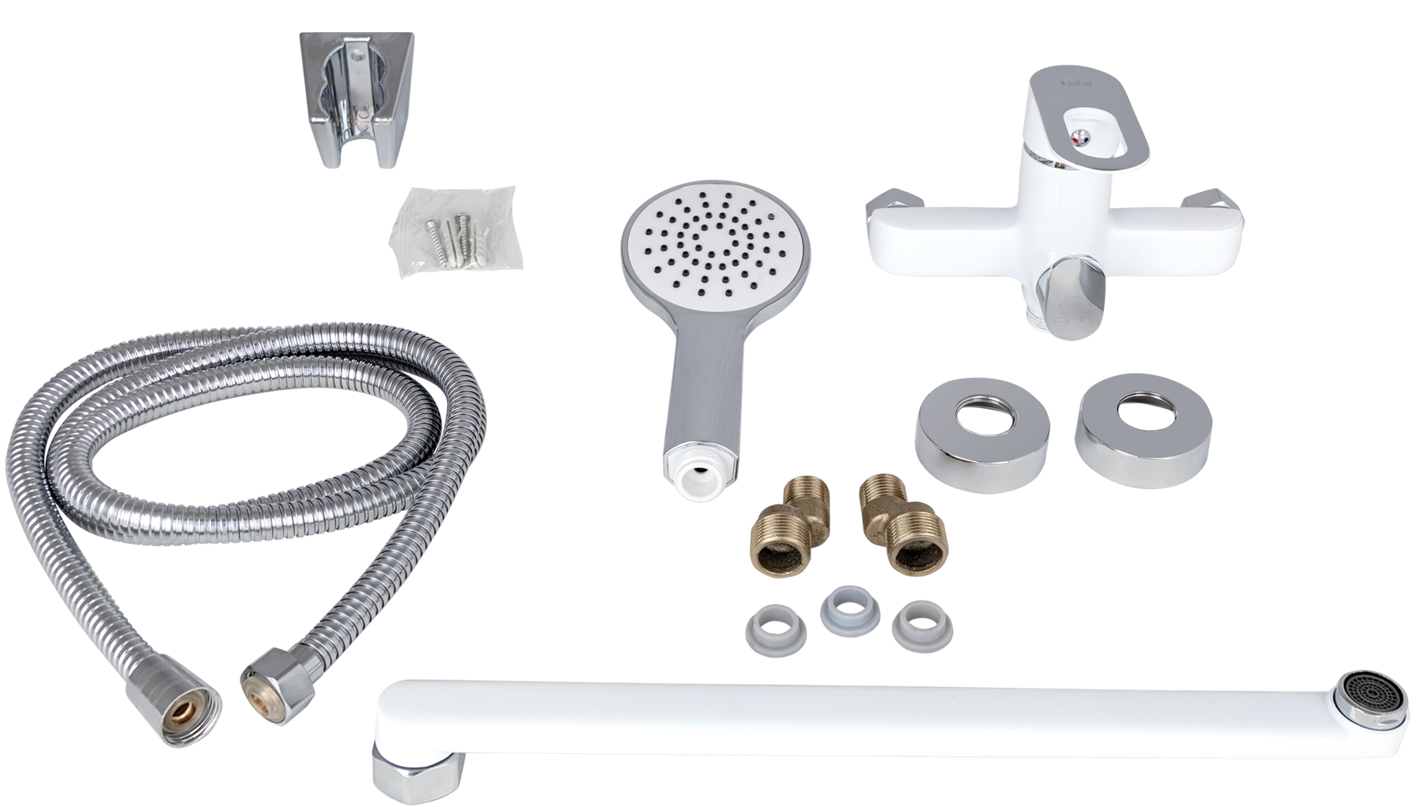 Смеситель для ванны Lidz Latwa 005 White (LDLAT005WHI45425) характеристики - фотография 7