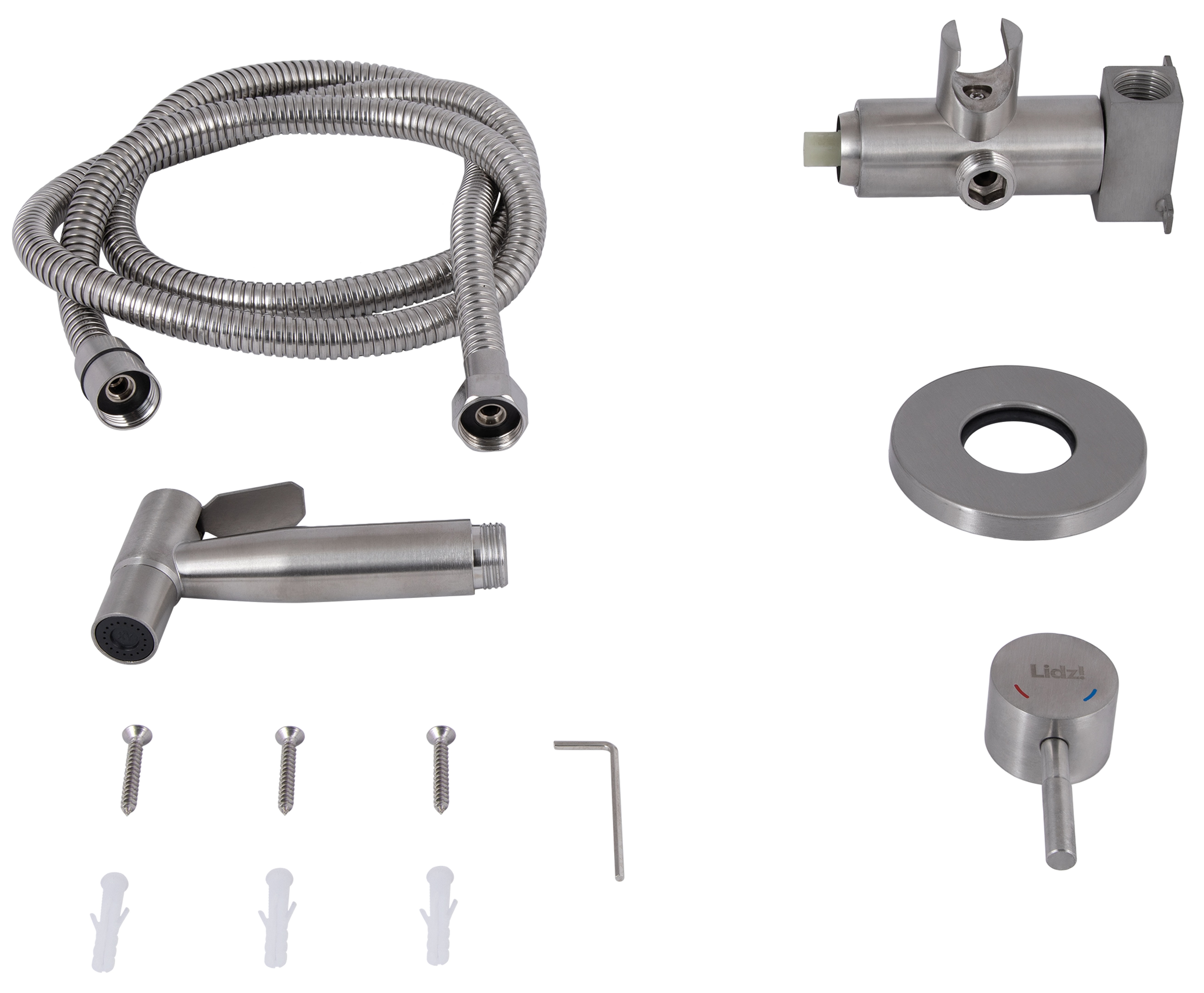 Набор для гигиенического душа Lidz Aria 111 Nickel (LDARI111NKS46105) отзывы - изображения 5