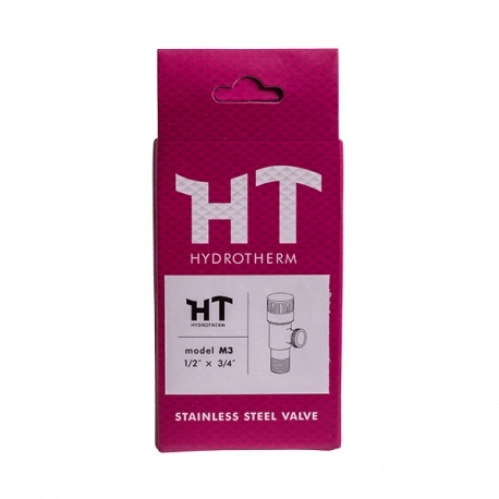 в продаже Кран сантехнический HydroTherm M3 1/2”x3/4” - фото 3