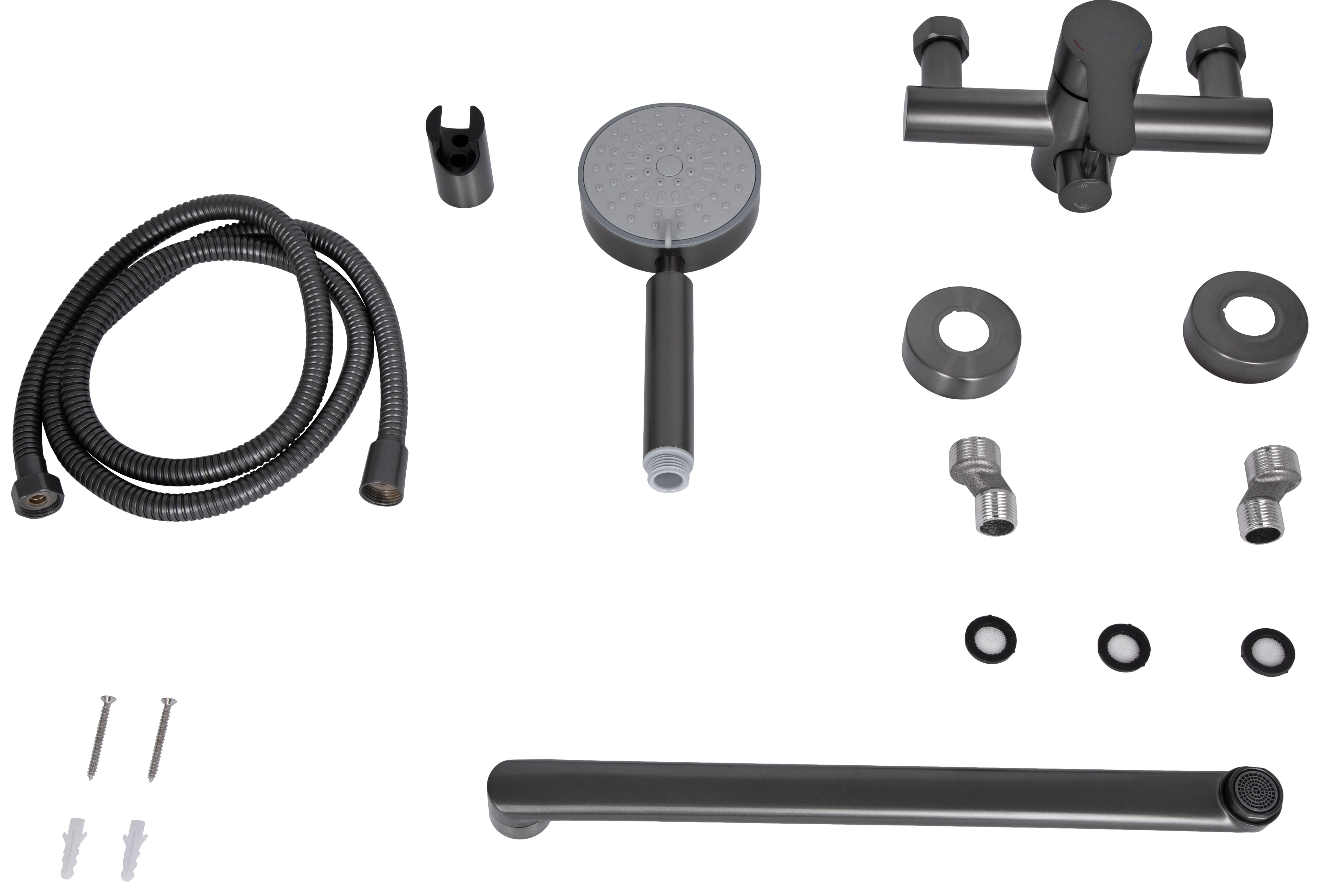 Смеситель для ванны Brinex Pure 005 Graphite (BRIPUR005GRP) инструкция - изображение 6