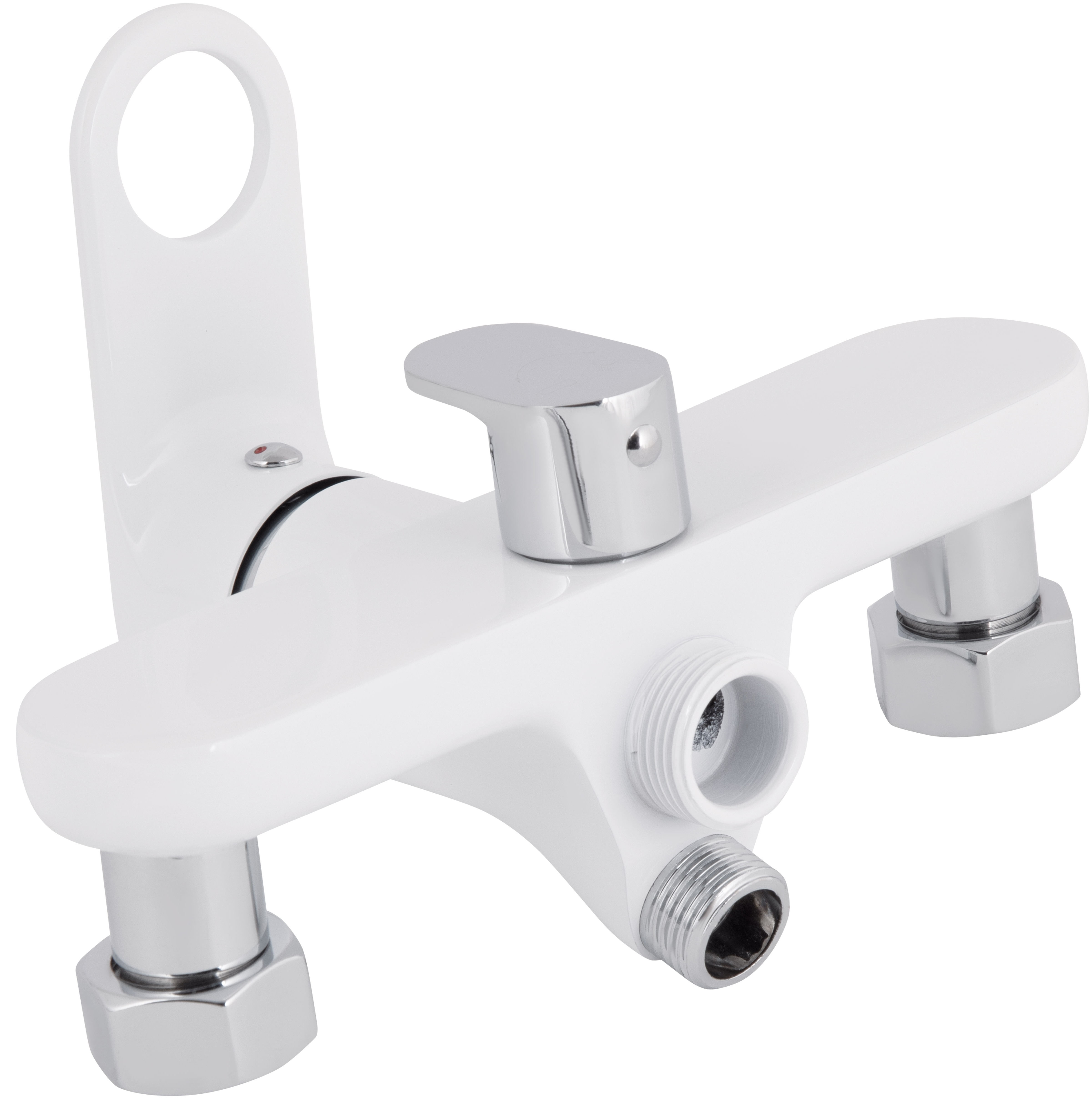 Змішувач для ванни Q-Tap Jay Chrome/White (QTJAY2601CRW45552) відгуки - зображення 5