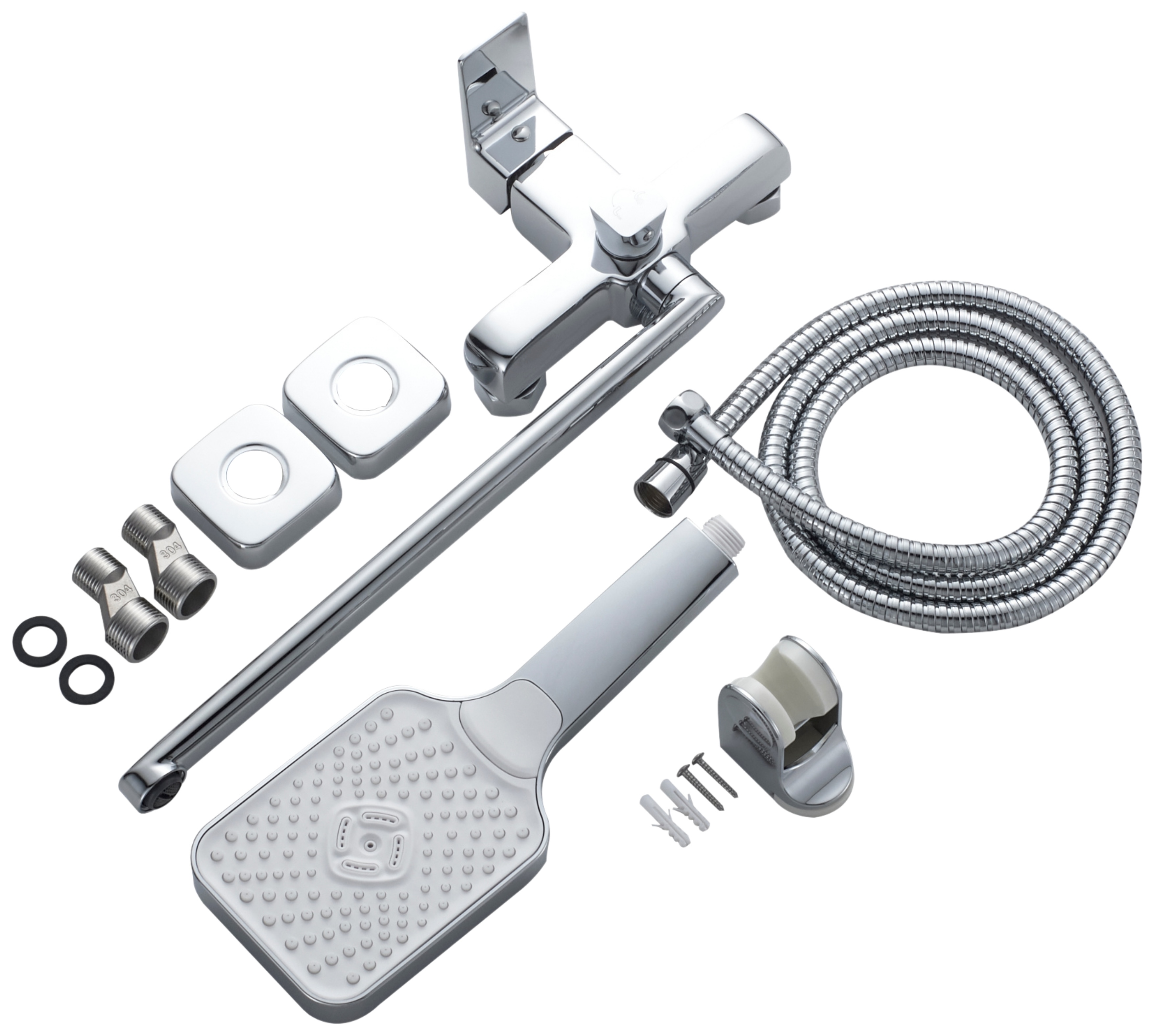 Змішувач для ванни Lidz Orion 005 Chrome (LDORI005CRM48094) характеристики - фотографія 7