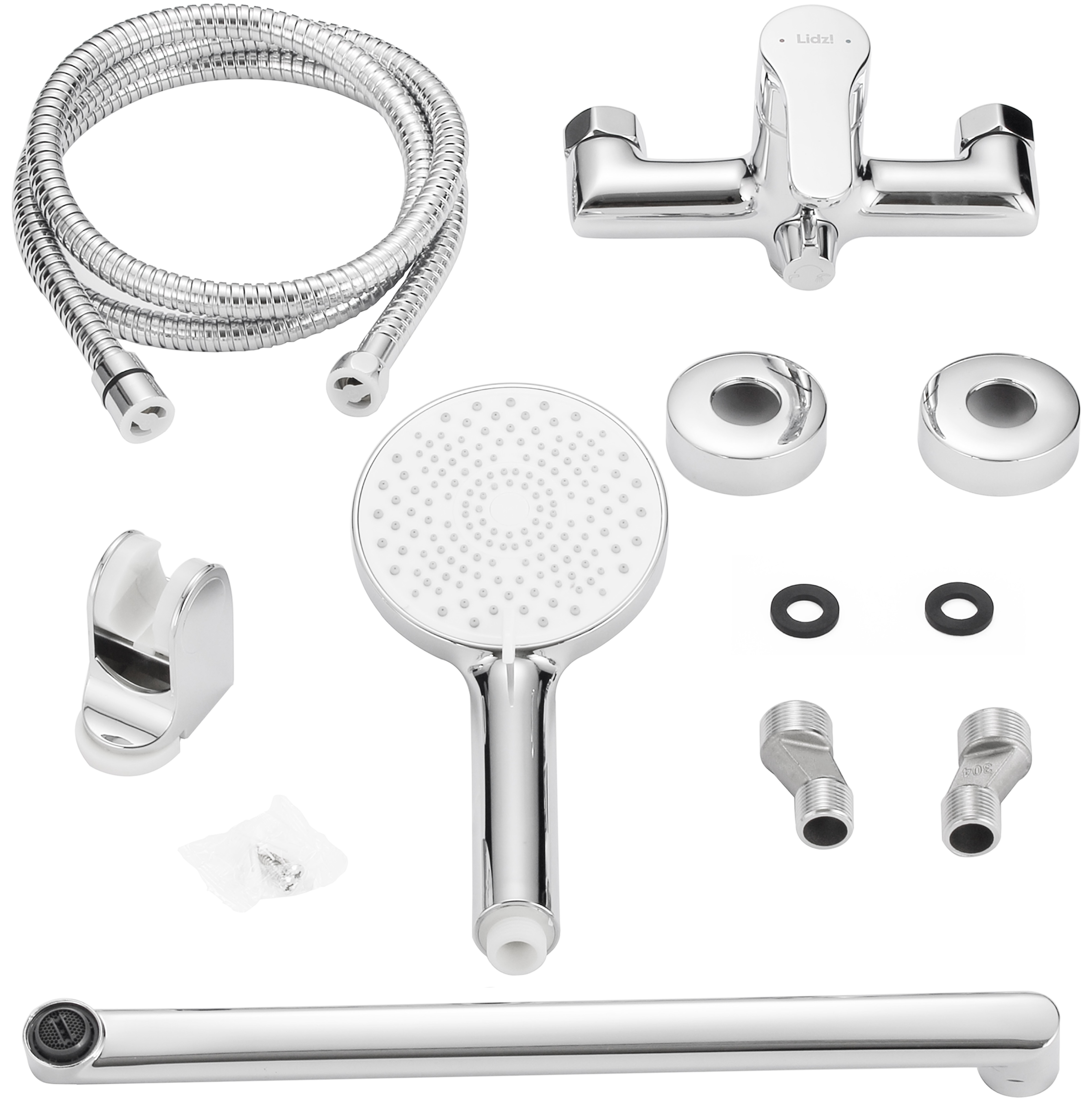 Змішувач для ванни Lidz Astra 005 Chrome (LDAST005CRM48088) огляд - фото 8