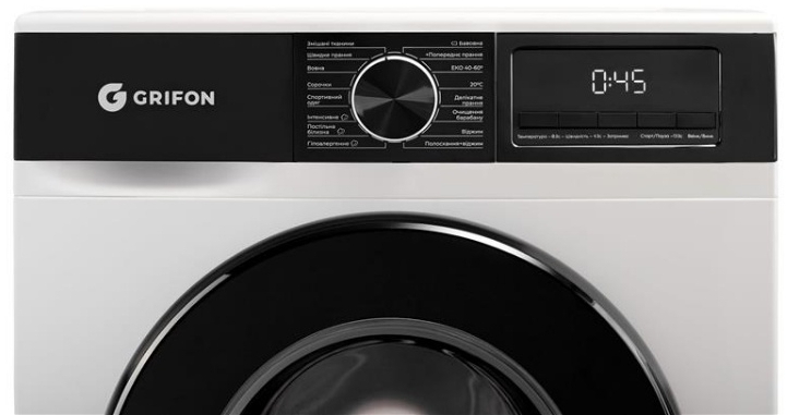 Пральна машина Grifon GWMS-6101IWB характеристики - фотографія 7
