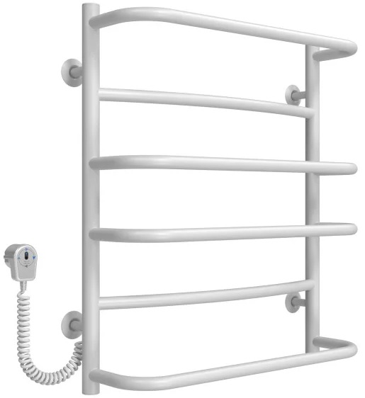 Полотенцесушитель Deffi Аквамикс П6 500x600, белый, EF16, левое подключение (D.AM.60.50.6.E.W.L.5)