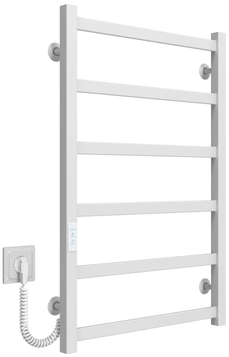 Полотенцесушитель Deffi Avast П6 500x800, белый, WD04, левое подключение (B.AV.80.50.6.E.W.L.4) цена 6400 грн - фотография 2