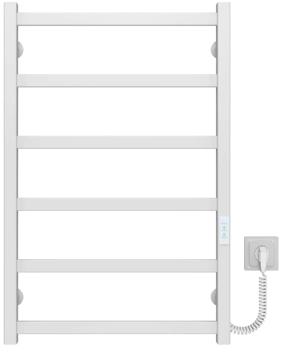 Полотенцесушитель Deffi Avast П6 500x800, белый, WD04, правое подключение (B.AV.80.50.6.E.W.R.4)