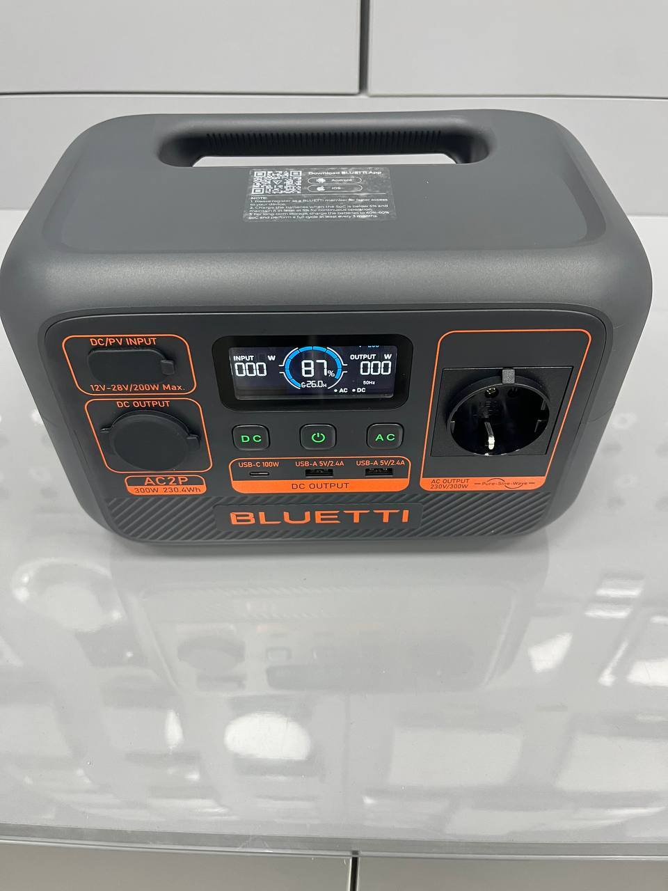 Портативна зарядна станція Bluetti AC2P уцінка ціна 9700 грн - фотографія 2