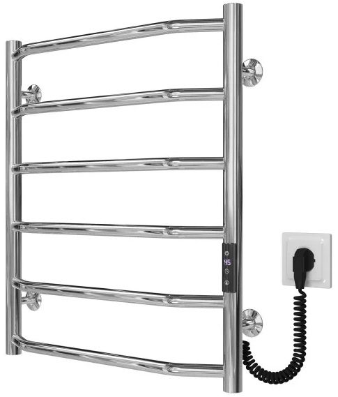 Полотенцесушитель Deffi Трапеция П6 500x600, хром, JD03, правое подключение (C.TR.60.50.6.E.C.R.1)